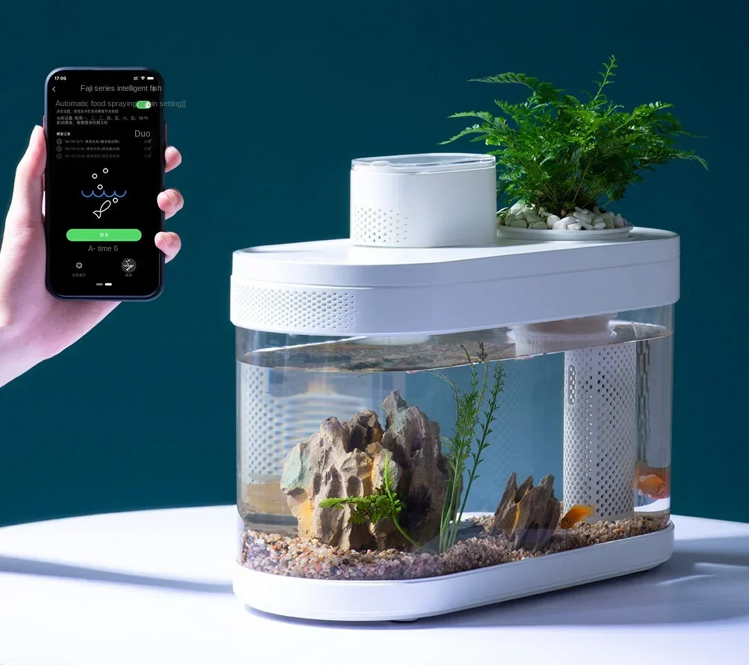 Title 8, Smart Fish Tank For Xiaomi Mijia MiHome App Amp...