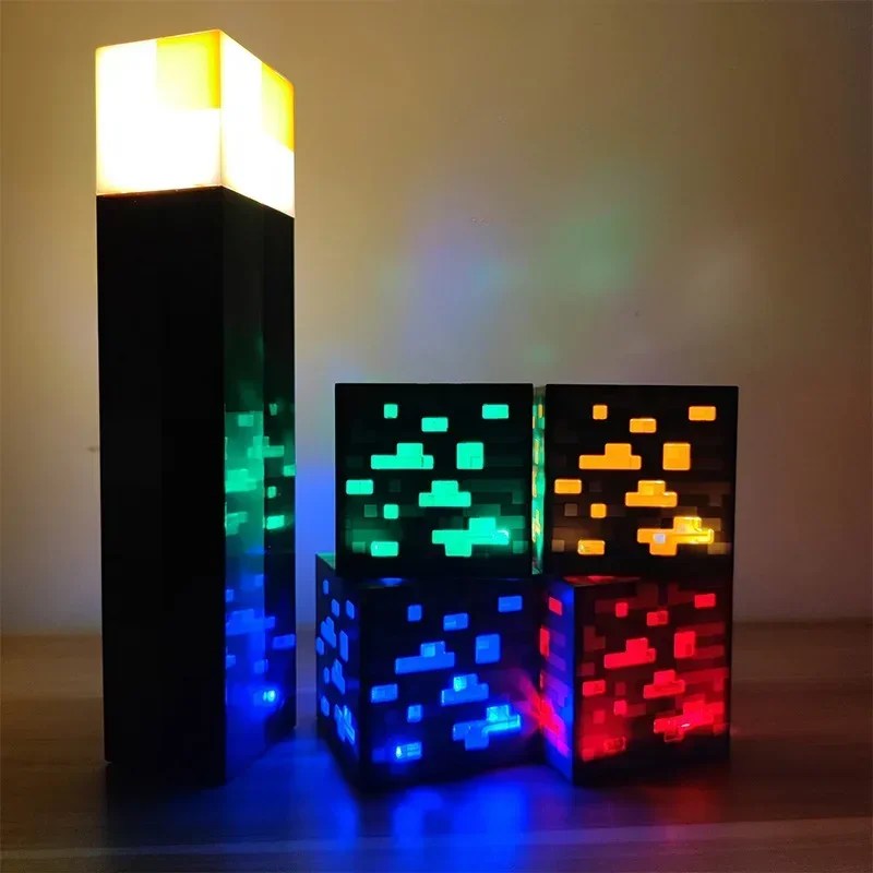 

Brownstone Torch LED Light USB Rechargeable Night Light for Living Room Bedroom Game Party Decoration Kids Gift Table Lamp