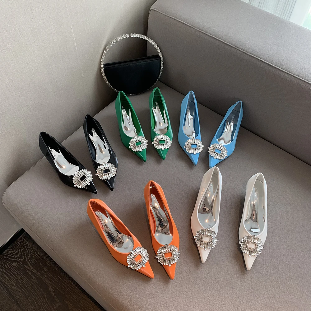 Orange Dress Shoes High Heels Orange Shoes Women Heels Orange Shoes