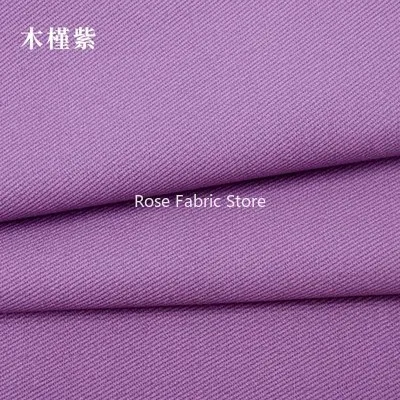 1 Meter Premium Cotton Twill Khaki Cloth Fabric - Carbon Brushed & Washed