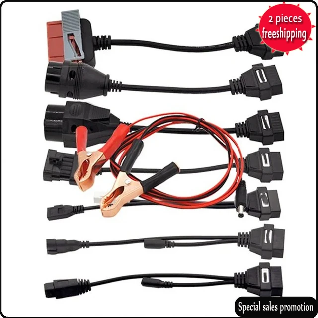 Kit Juego de Cables Obd Obd2 Adaptador de Diagnóstico para Autocom Delphi  Cdp + Ds150e, Equipos Diagnostico Coche, Vehiculos : : Coche y moto