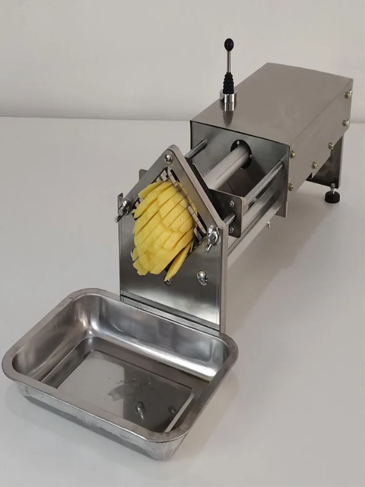 Electric Potato Chip Cutter, Stainless Steel Duty French Fry Cutter Machine  With 7/10/14mm For Kitchen For Commercial - AliExpress