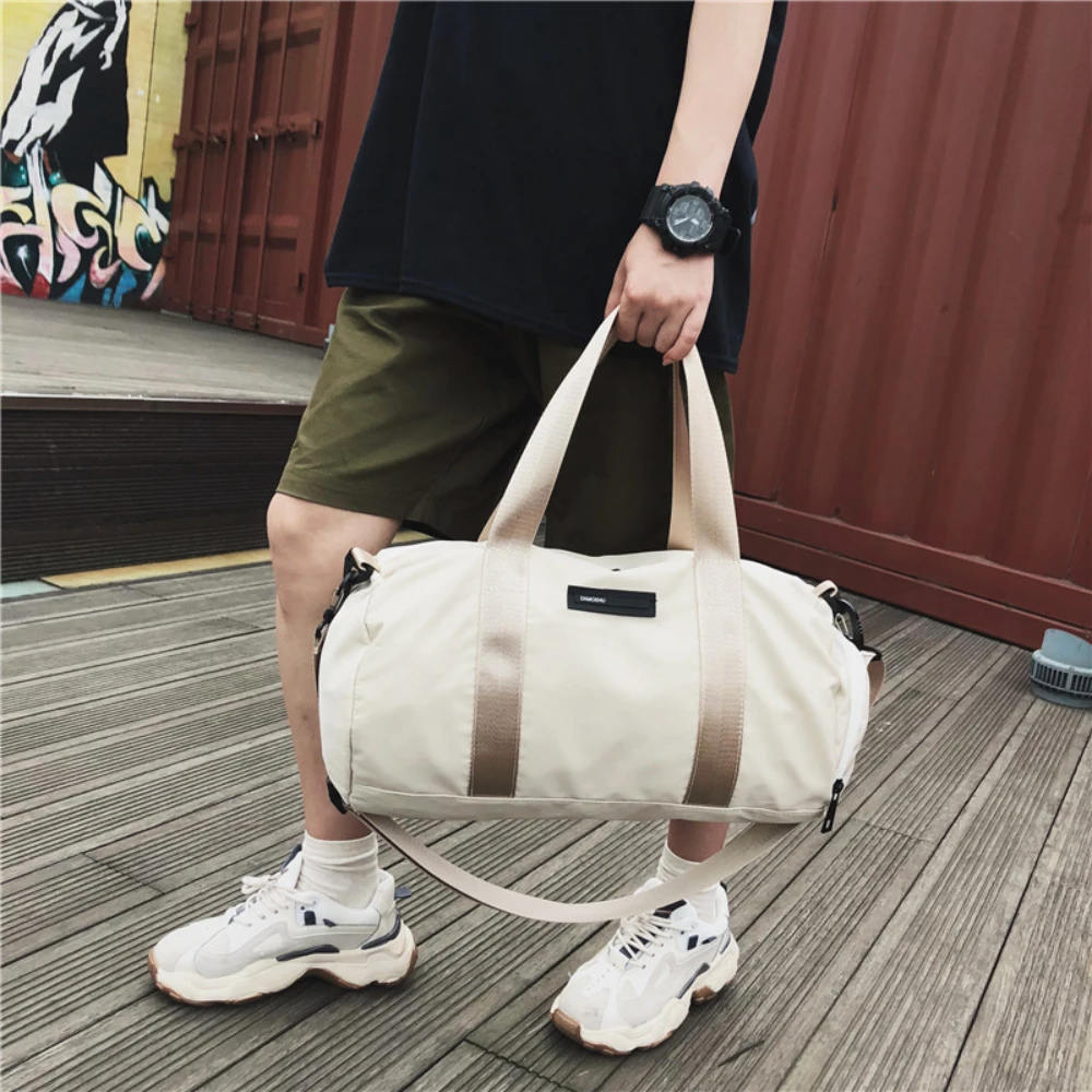 Gym Carry On Travel Yoga Fitness Fashion Nylon Bags Independent Shoe Warehouse Large Capacity Portable Storage Crossbody Handbag