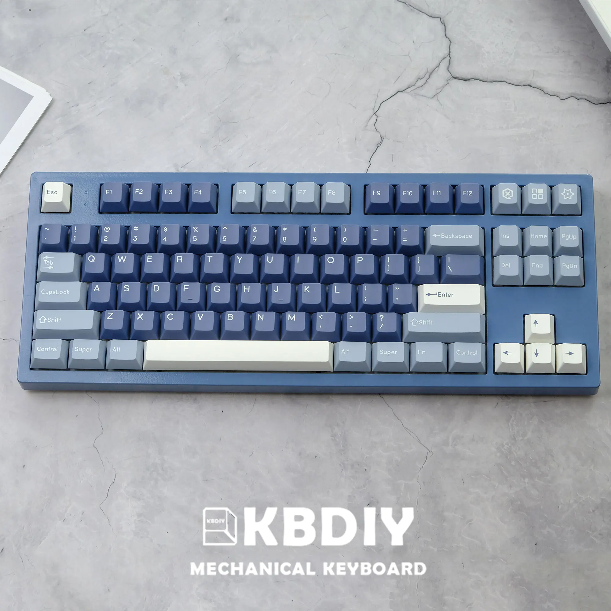 Chave Caps Cereja Azul Perfil para Interruptor