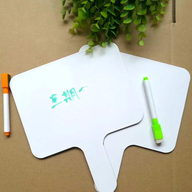 10PCS Double-sided Children's Learning Multi-Purpose Rewritable Handheld Writing Board Whiteboard Home Message Graffiti Board