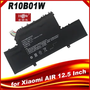 Аккумулятор R10B01W для ноутбука Xiaomi Air, 12, 5 дюйма, 161201-01, 161201-AA, 15, 6 дюйма, 13, 3 дюйма, 4 ячейки, 4866 мАч/37 Вт/ч