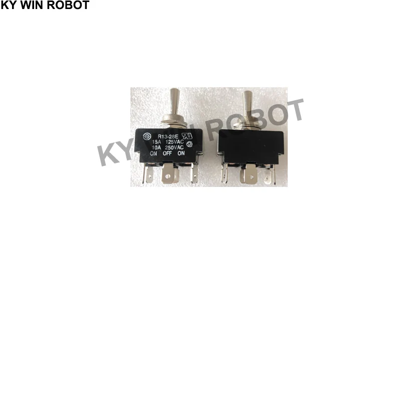 

1PCS/LOTS Imported Taiwan R13-28E Button Switch 6-pin 3-speed Rocker Toggle Power Switch 10A250V