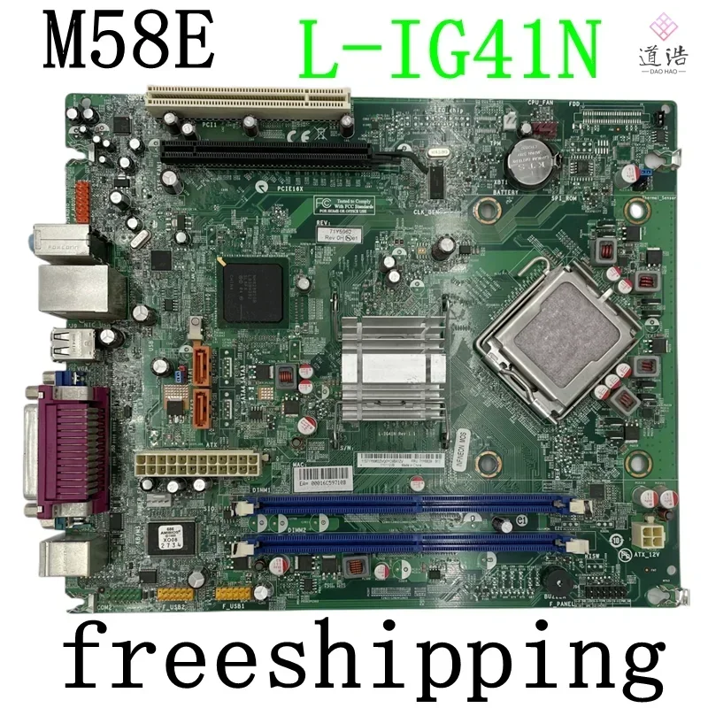 L-IG41N For Lenovo Thinkcentre A58 M58E Motherboard DDR2 VER:1.1 Mainboard 4 L-IG41N For Lenovo Thinkcentre A58 M58E Motherboard DDR2 VER:1.1 Mainboard - Image 2