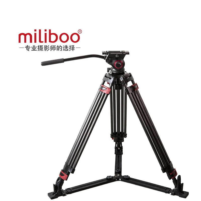 

miliboo MTT609B Professional Carbon Fiber Tripod with Hydraulic Ball Head Digital Camcorder/Camera/DSLR Stand Grand Extensio