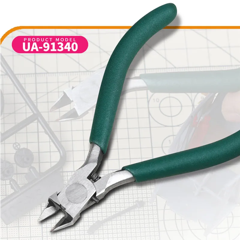 UA-91340 Single Blade Cutting Pliers Nipper Diagonal Plier DIY Hobby School Stationery Arts Crafts Handicraft Model Making Tools