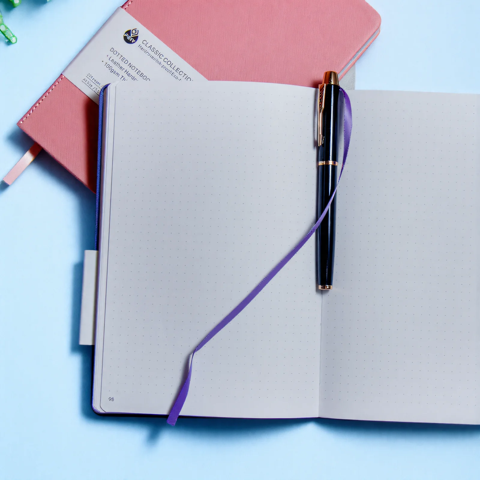 Cuaderno De Papel De Bambú 180gsm, Cuadrícula De Puntos