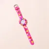 Cute sweet colorful flower cartoon watch 3