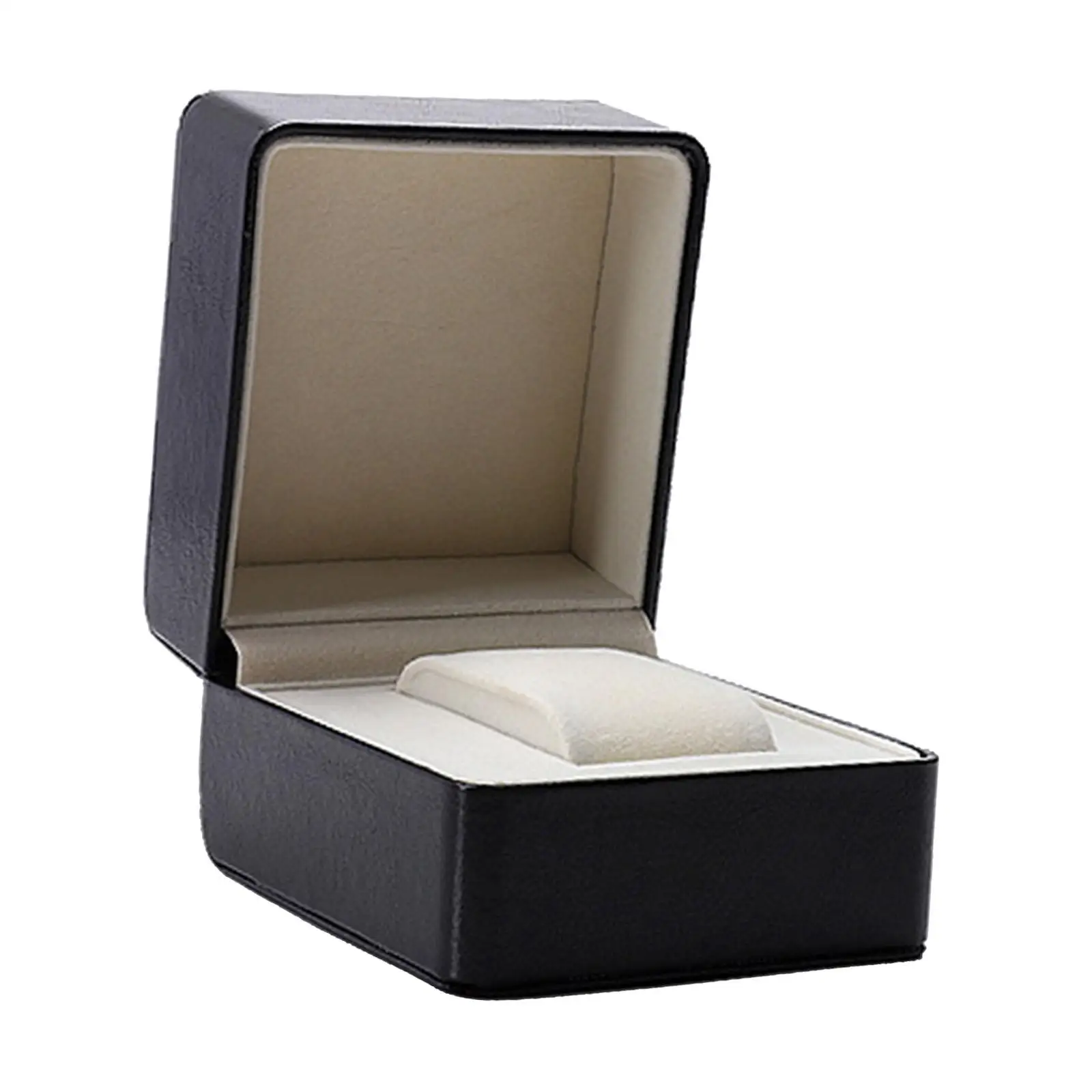 PU Leather Watch Box Protective Organizer Jewelry Men Holder Display Case Velvet Lining Vintage Portable Gifts Wrist Storage Box