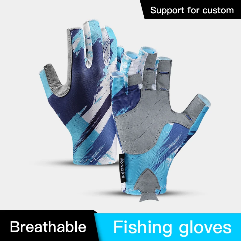 Fishing Gloves Men Women Non-slip Half-finger UV Protection Lightweight  Breathable Outdoor Sport Equipment Angling Sailing Glove - AliExpress