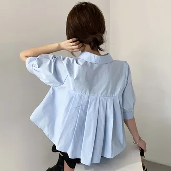 Jiri Kei Traf None Regular Broadcloth No Loose Solid Women Shirt Traffic Woman 2026 The Price Of