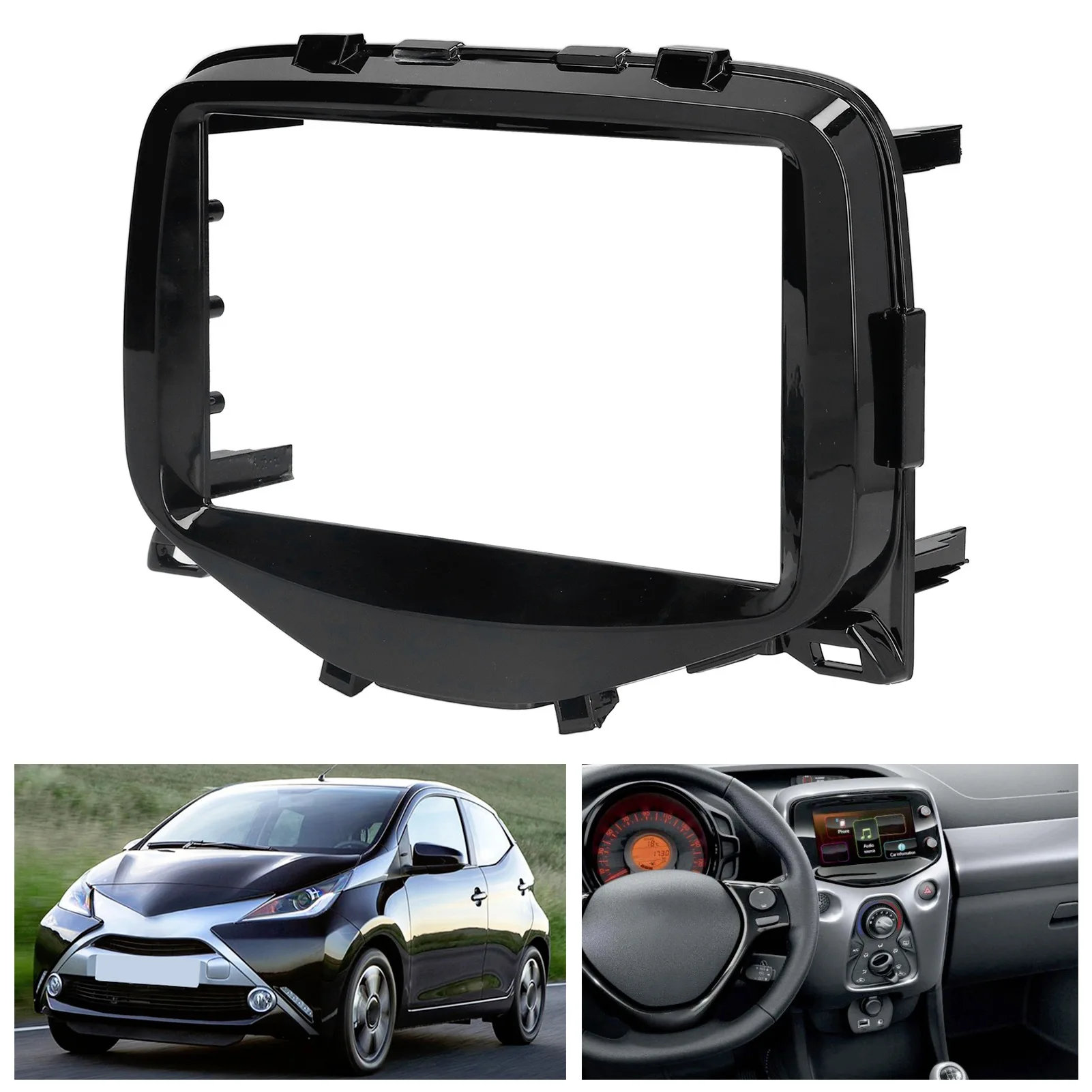 ڵ CD DVD г  Ʈ ׷ Ŀ þ ü, Ÿ AYGO 2014-2015, 2 DIN