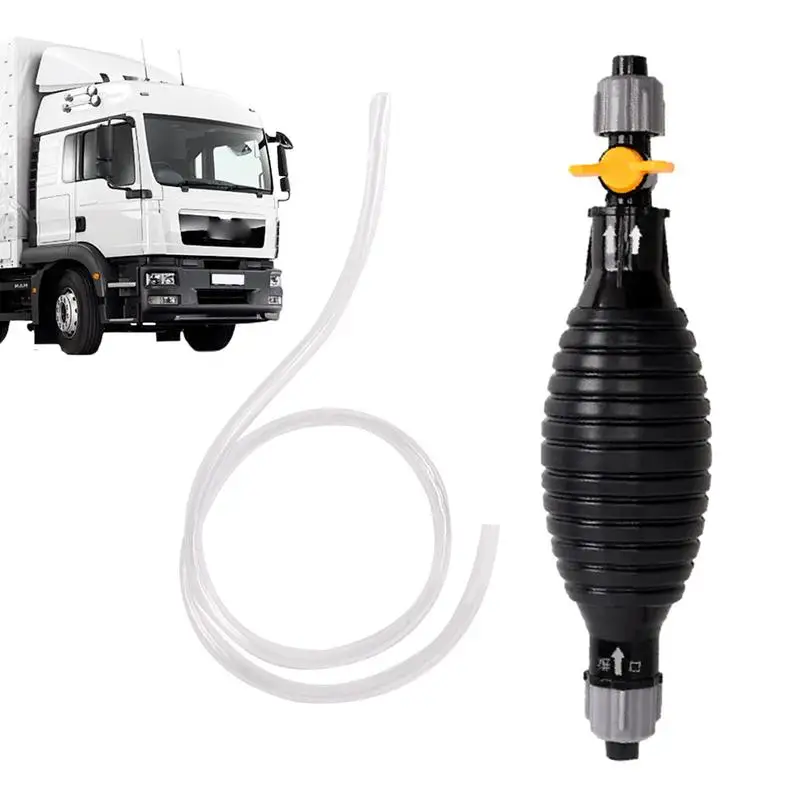 

Petrol Transfer Pump Adjustable Manual Petrol Transfer Pump Hand Siphon Pump Portable Car Petrol Tank Sucker For Home Garage
