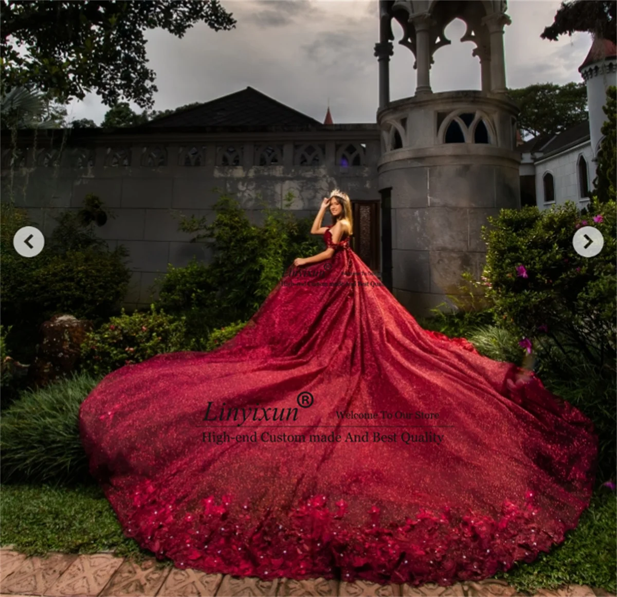 Vintage Mexican Ball Gown Quinceanera Dresses With Appliques Lace Princess Birthday Sweet 16 Gowns