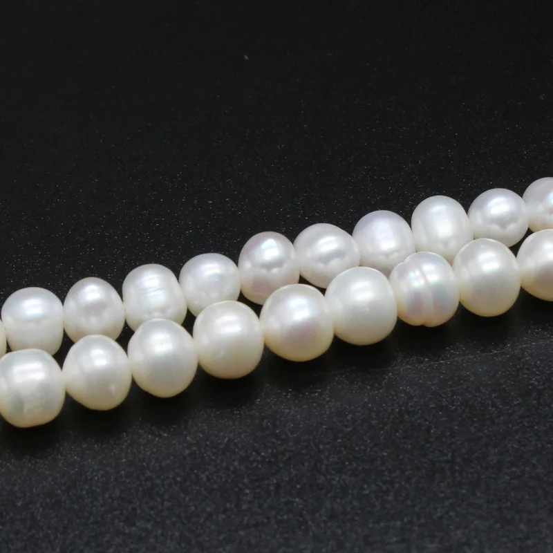 

Натуральный жемчуг Polly для ювелирных изделий, естественный блеск, круглые формы, бусины россыпью, размеры 4/6/8/10 мм для изготовления ювелирных изделий