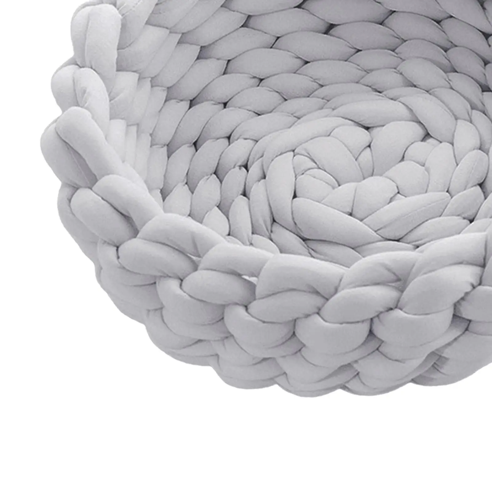 Handwoven Cat Nest Bed Non Slip Durable Round Shape Portable All Seasons Kitten Calming Bed Soft for Pet Supplies Small Dog Handwoven Cat Nest Bed Non Slip Durable Round Shape Portable All Seasons Kitten Calming Bed Soft for Pet Supplies Small Dog