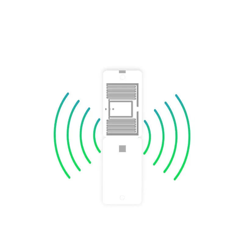 500개 RFID 천공 보석 태그 (보석/은용) 방수 걸이형 부착 설치 가능 인벤토리 관리용 인쇄 가능
