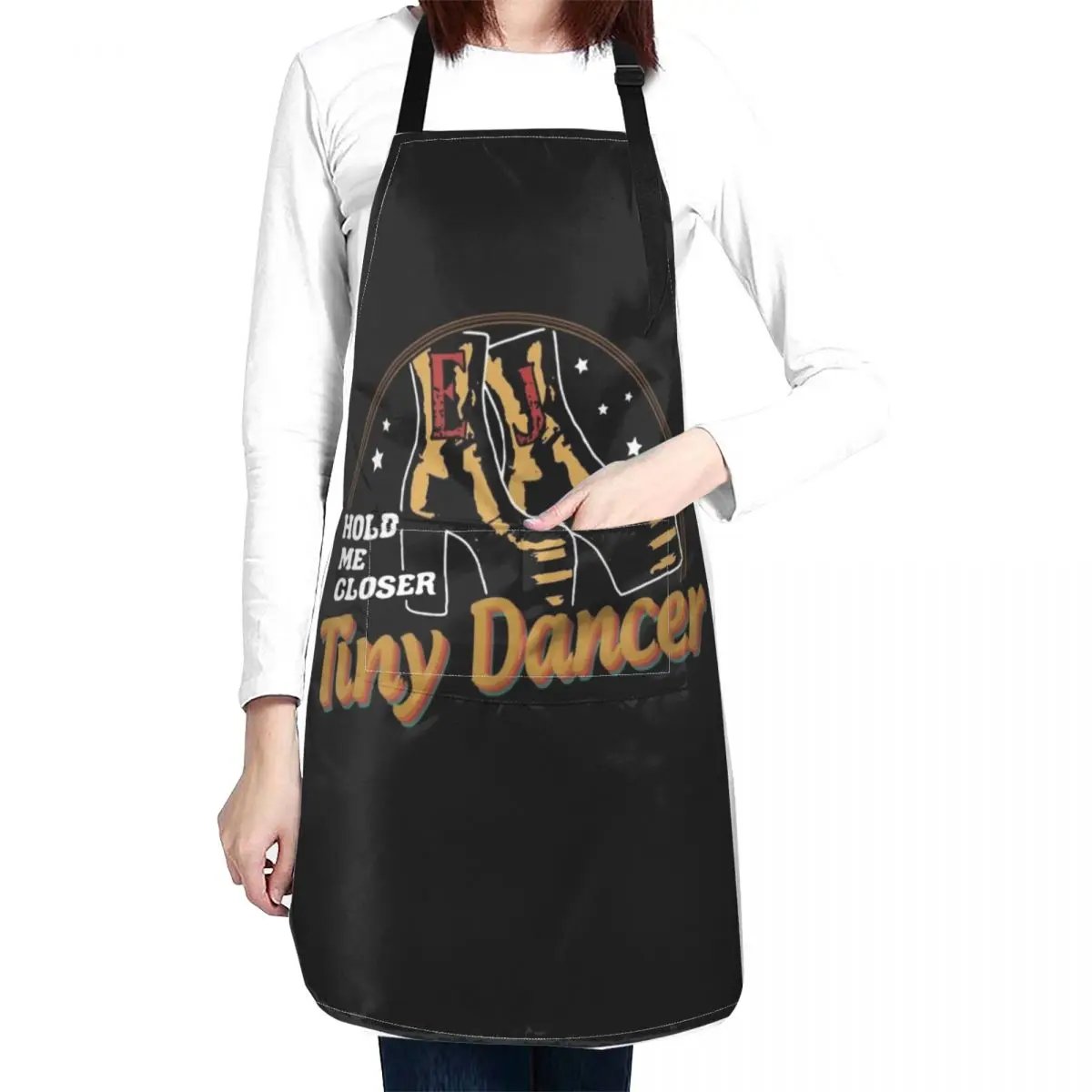 

tiny dancer Farewell elton john gift for fans and lovers Apron Apron Kitchen Novel Kitchen Accessories kitchen item