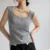 Summer Beach Women's Tops & Tees Sexy Sleeveless Undershirt Concealing Side Cleavage Chic Basic Youth Spring Tanks & Camis C4873 10