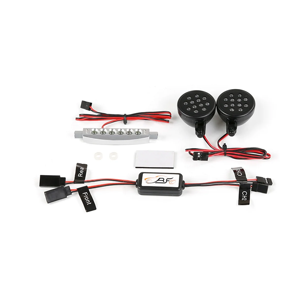 

Фонарь с контроллером для Hpi Rovan Km Baja 5B 1/5 обновленные детали для радиоуправляемых автомобилей, белый