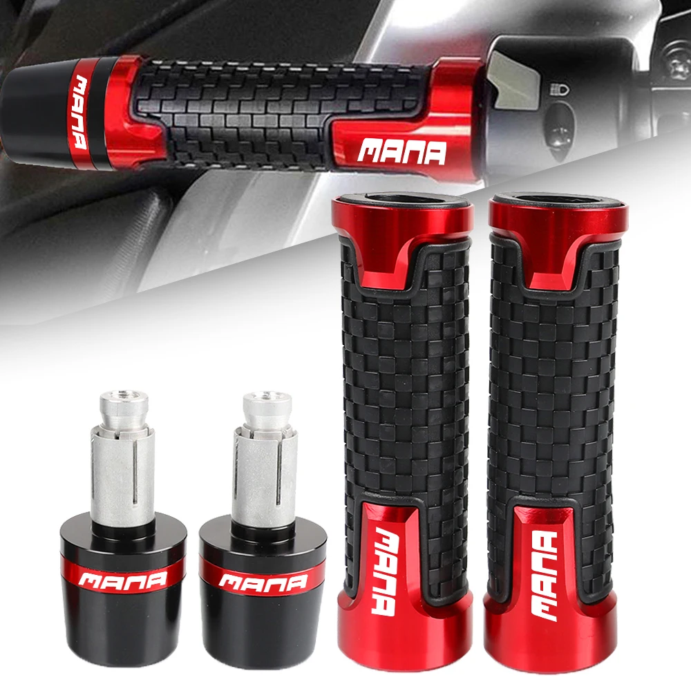 

7/8'' 22mm For APRILIA MANA 850 2007 2008 2009 2010 2011 2012 2013 Motorcycle Accessories Handle bar grips handlebar grip ends