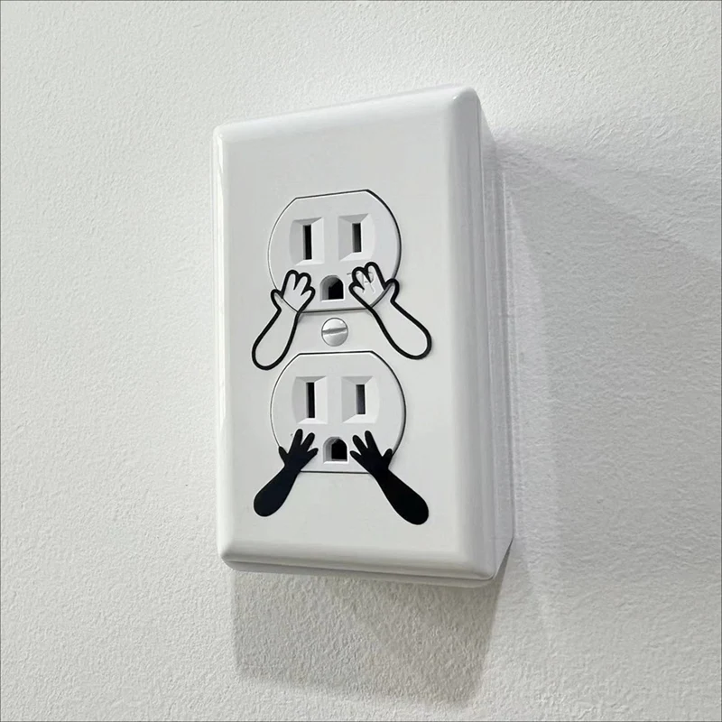 60 шт., настенные наклейки на розетку | AliExpress