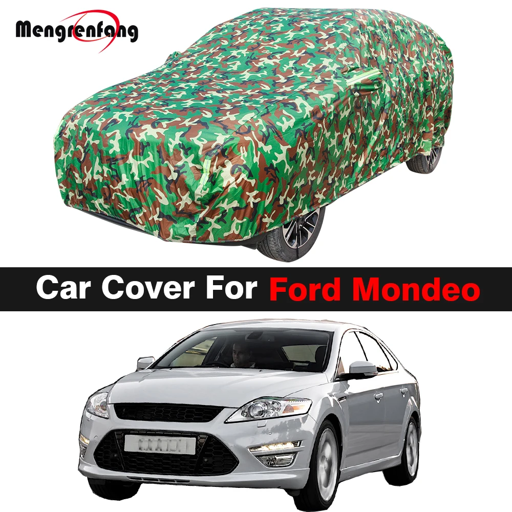 Camouflage Car Cover Waterproof Auto Anti-UV Sun Shade Rain Snow Dust  Resistant Cover For Ford Mondeo - AliExpress