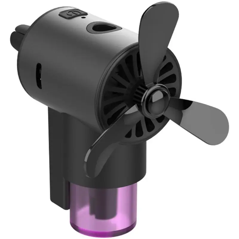 번거로움 없는 공기를 위한 미끄럼 방지 환풍 클립 및 자동 작동 기능을 갖춘 범용 차량 공기 청정제 디스펜서