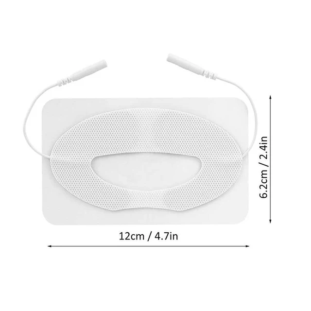 1PCS Lips Electrode Pad For Massager Non Woven Fabric Replacement Patch Accessory Pulse 6