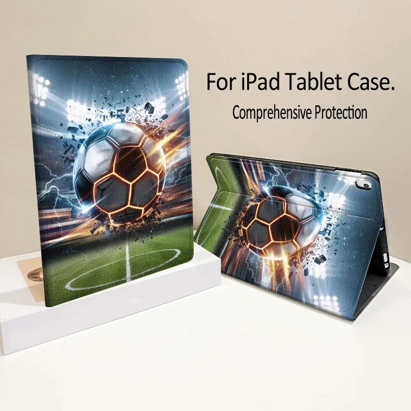 Artistic Football Design Tablet Case