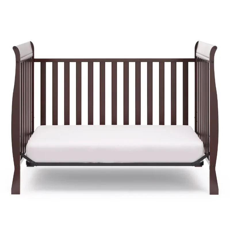 Storkcraft Maxwell 3-in-1 Convertible Baby Crib, Espresso 6