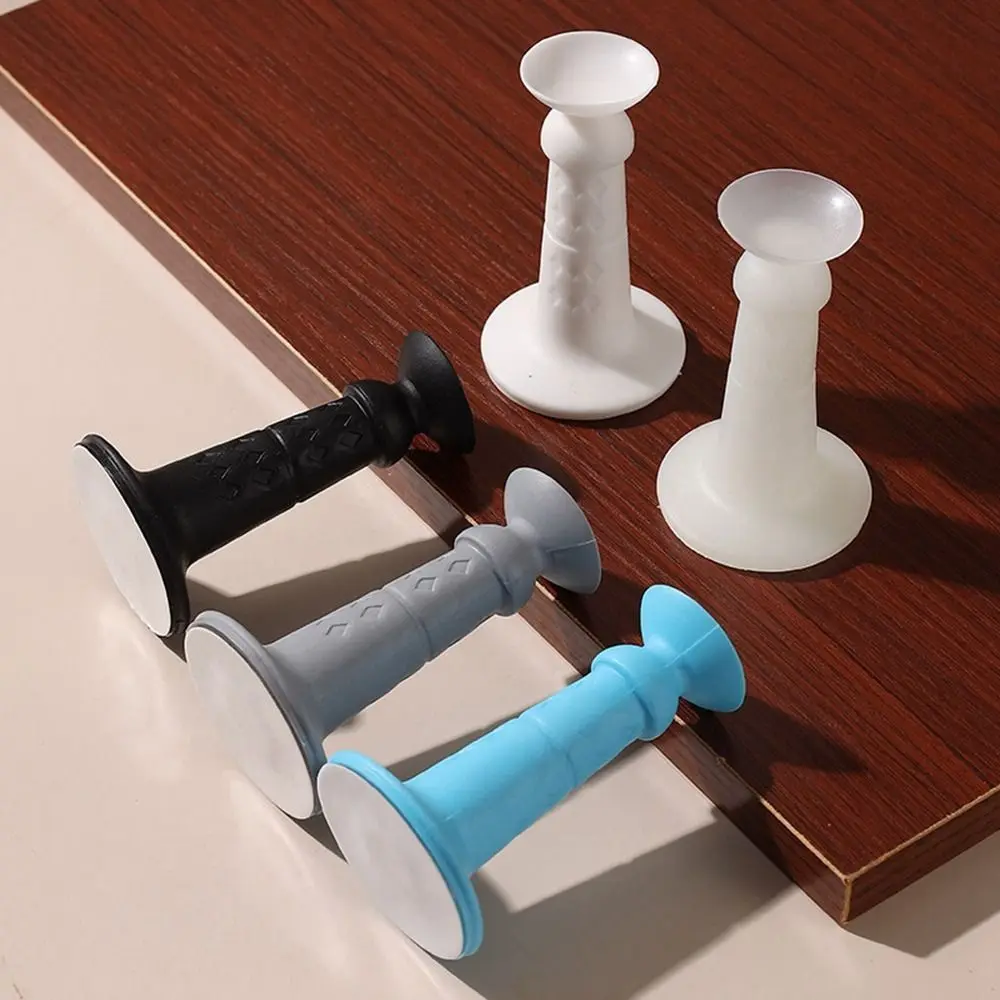 Silicone Door Stopper Anti Collision Self Adhesive Floor Holder Wall Protectors Strong Suction Doorstop Home door stopper,silicone door stopper,door stopper bumpers,silicone rubber bumpers,silicone door sticker