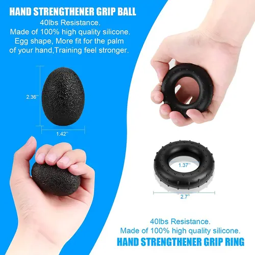 5-60Kg Adjustable Heavy Hand Gripper Fitness Hand Exerciser Grip Wrist Training Finger Gripper Hand Strengthener for Patient - Image 5