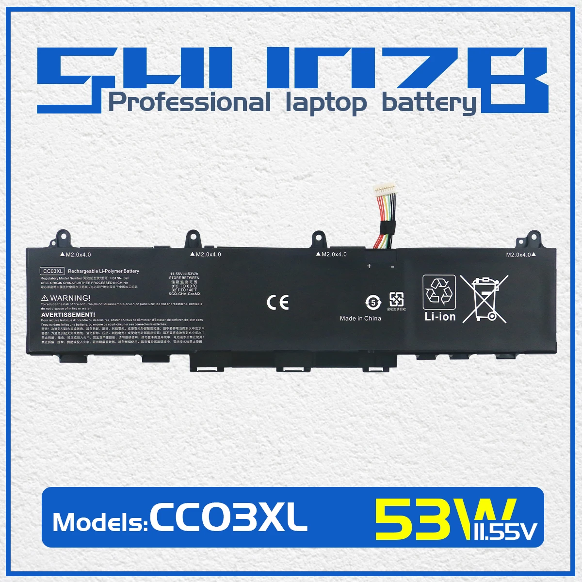 Bateria do Portátil para hp Elitebook 840 845 830 835 g7 Hstnn-lb8q Zbook Firefly 14 Polegadas g8 L77608271 L78555005 Mt46 11.55v Cc03xl