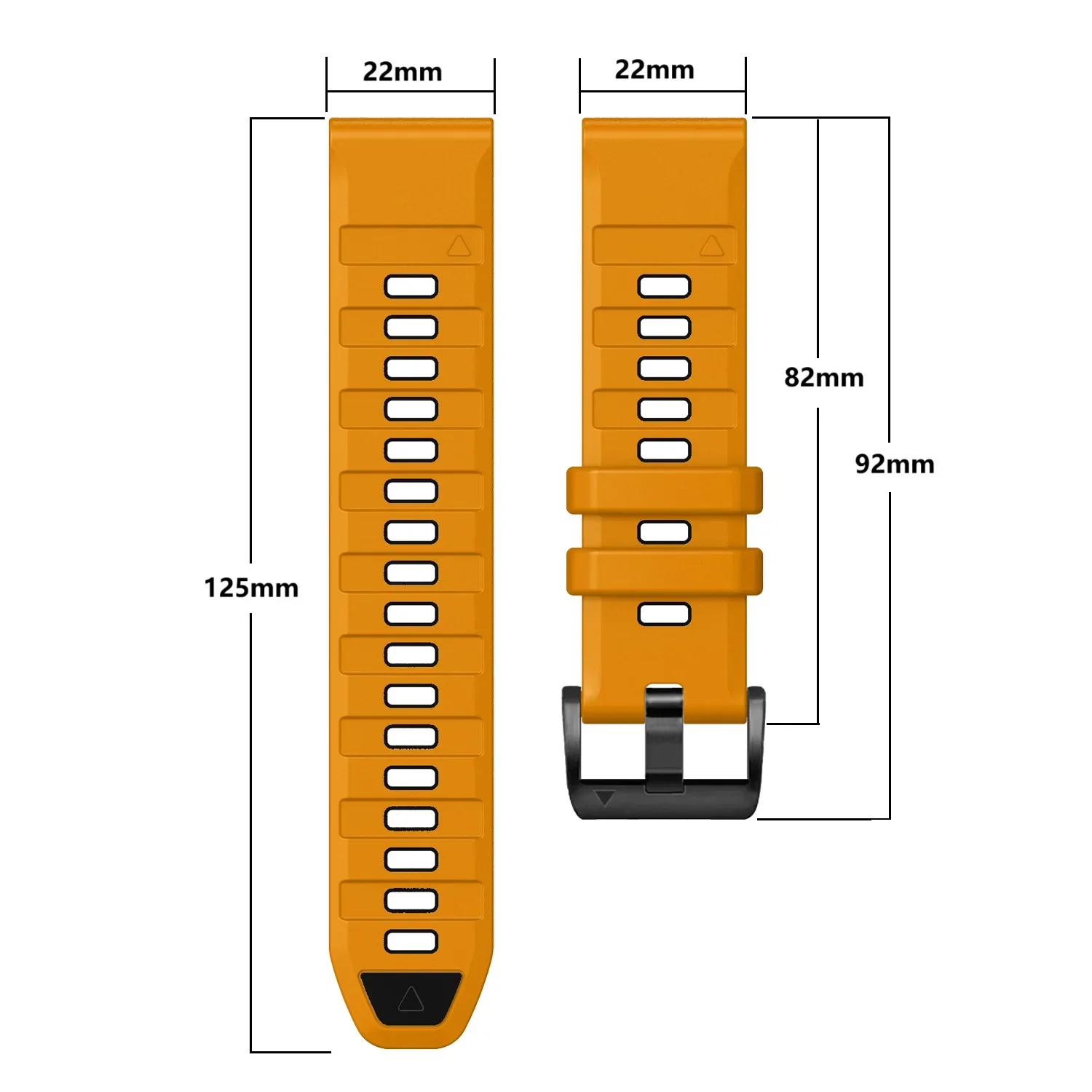Premium Fenix8 Silicone QuickFit Watch Band - Durable Strap Bracelet