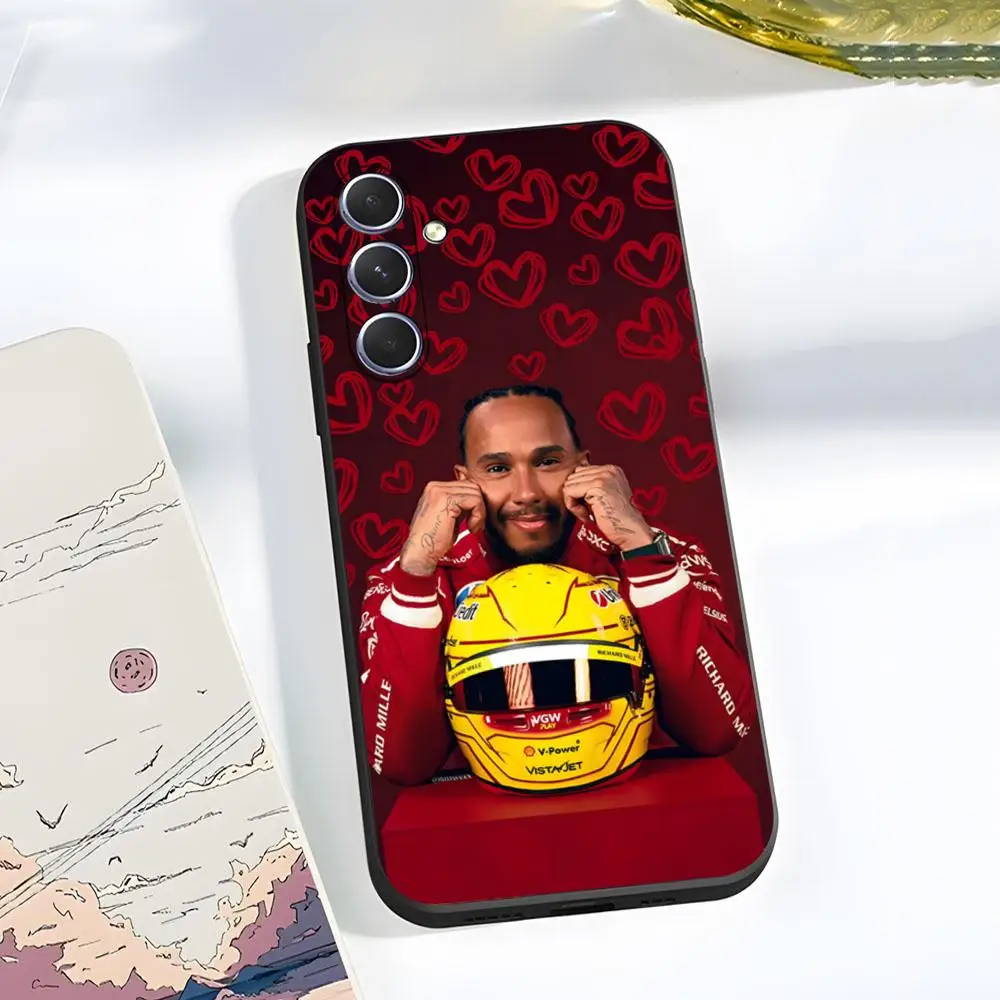 Lewis Hamilton Black Soft Shell Phone Case