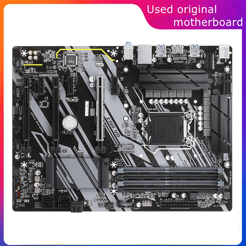 Usato Lga 1151 Per Computer Intel Z390 Z390 Ud Scheda Madre Usb3.0 Sata3 Scheda Madre Desktop Ddr4 64G