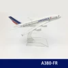 6Inch 15CM A380 A350 A330 A320 Concorde Diecast Airplane Model For Gift Collection 4