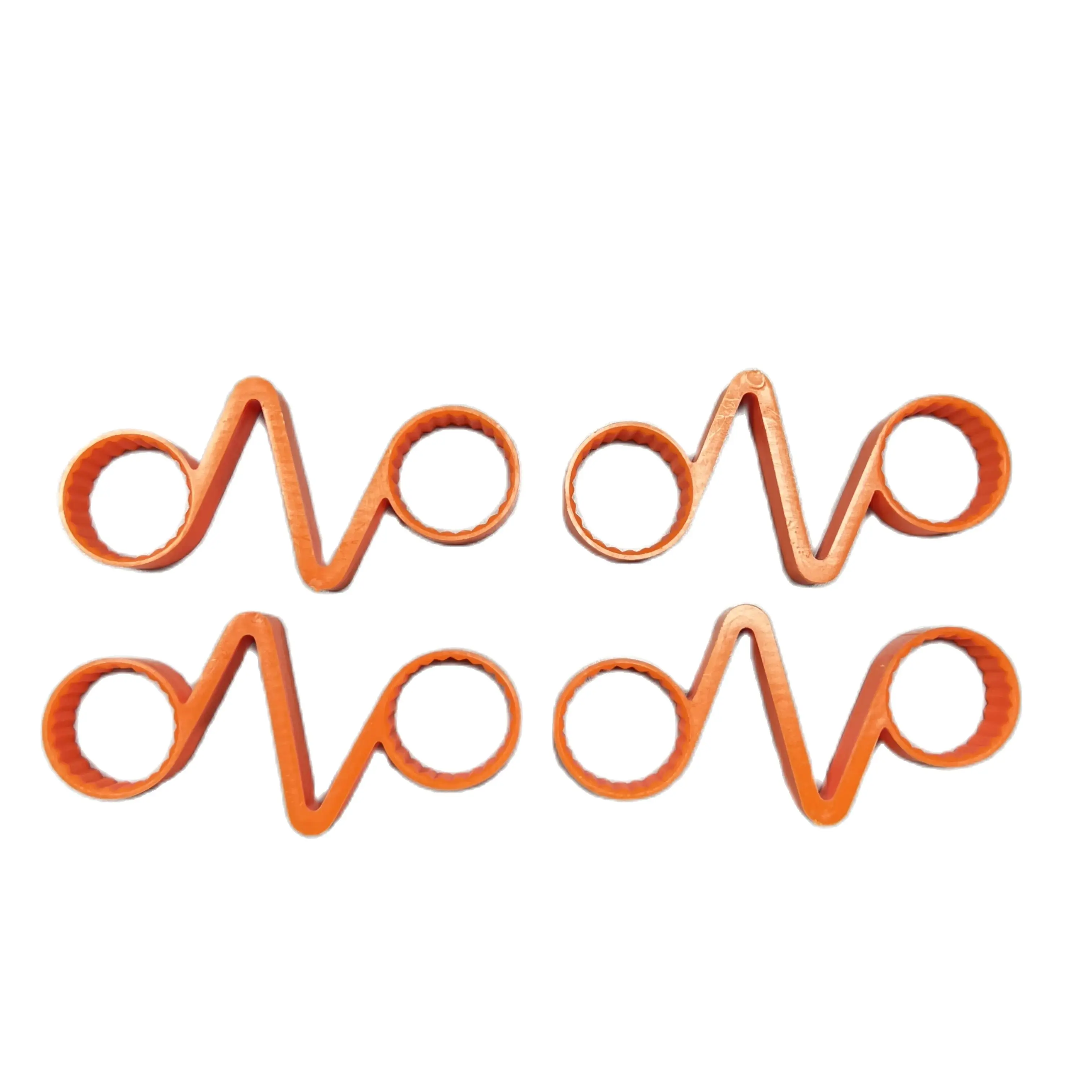 Twin wheel nut retainer PA material orange SWT33-105 10pcs for 33mm x105mm nut car accsesories 24 teeth