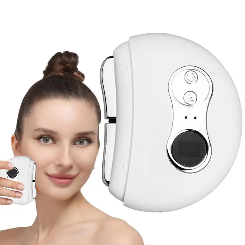 

Electric Gua Sha Face Body Sculpting Massager 9 Level Vibration Red Blue Relax Therapy Scraping Plate For Tight V Chin Contour