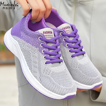 Women's Shoes 2026 Spring New Casual Lightweight Sports Breathable Sports Shoes Fashionable Student Shoes 1