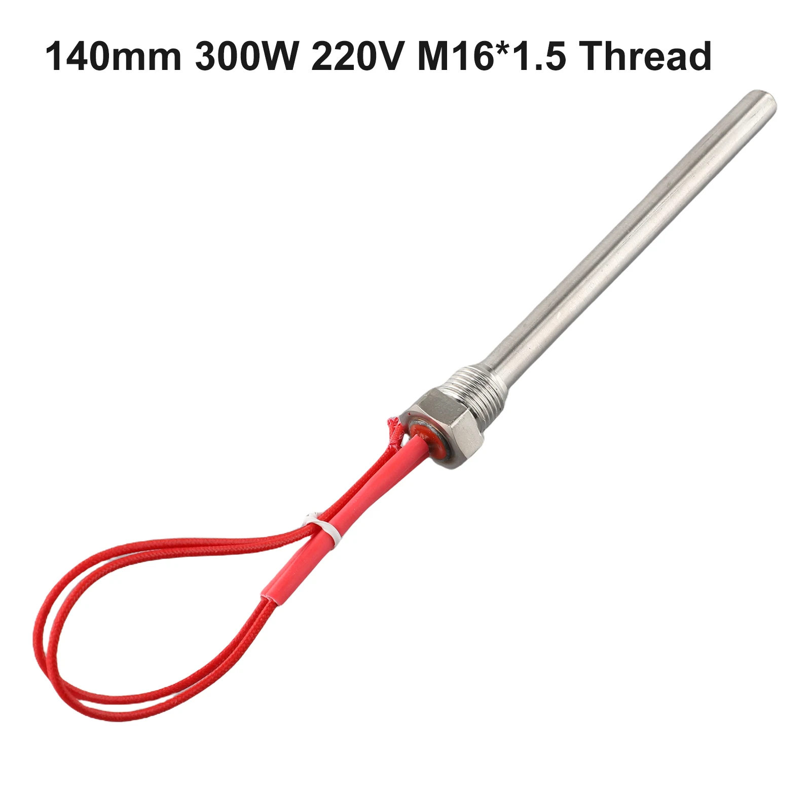 Stainless Steel 220V Igniter Hot Rod Wood Pellet Heating Tube Fireplace Grill Stove Part 300W / 350W