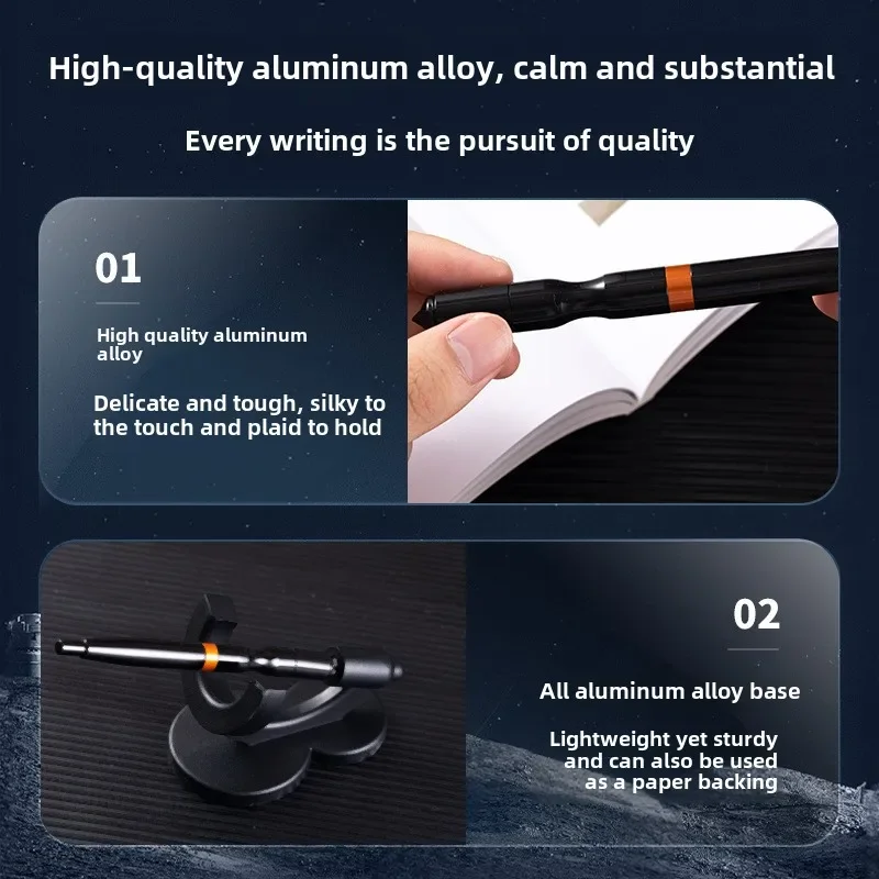 Magnetic suspension pen Magnetic vertical pen Star key X60 Physical magnetic field Permanent hover All aluminum alloy metal