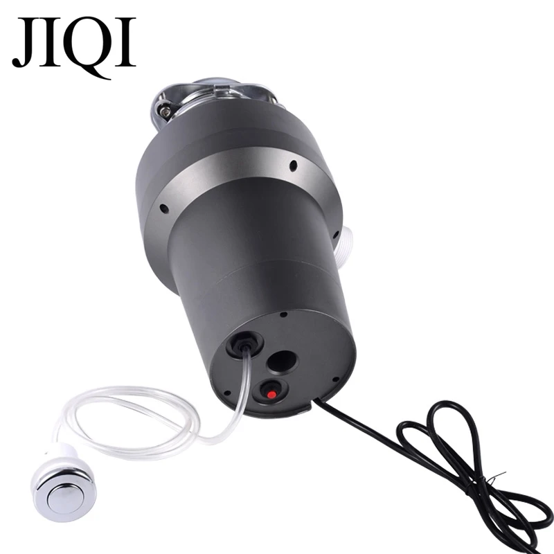 JIQI 560W Food Waste Disposer Food Residue Garbage Processor Sewer Rubbish Disposal Crushing Grinder Wireless/Air Switch 220V 3