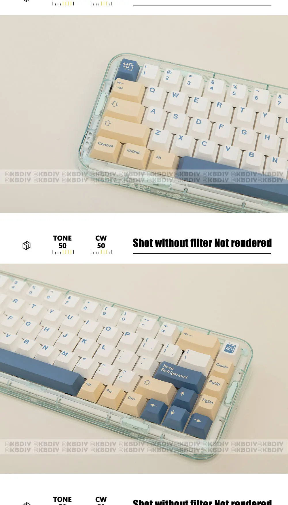 Mecânico DIY personalizado, PBT XDA Cereja, ISO, japonês, coreano, OEM