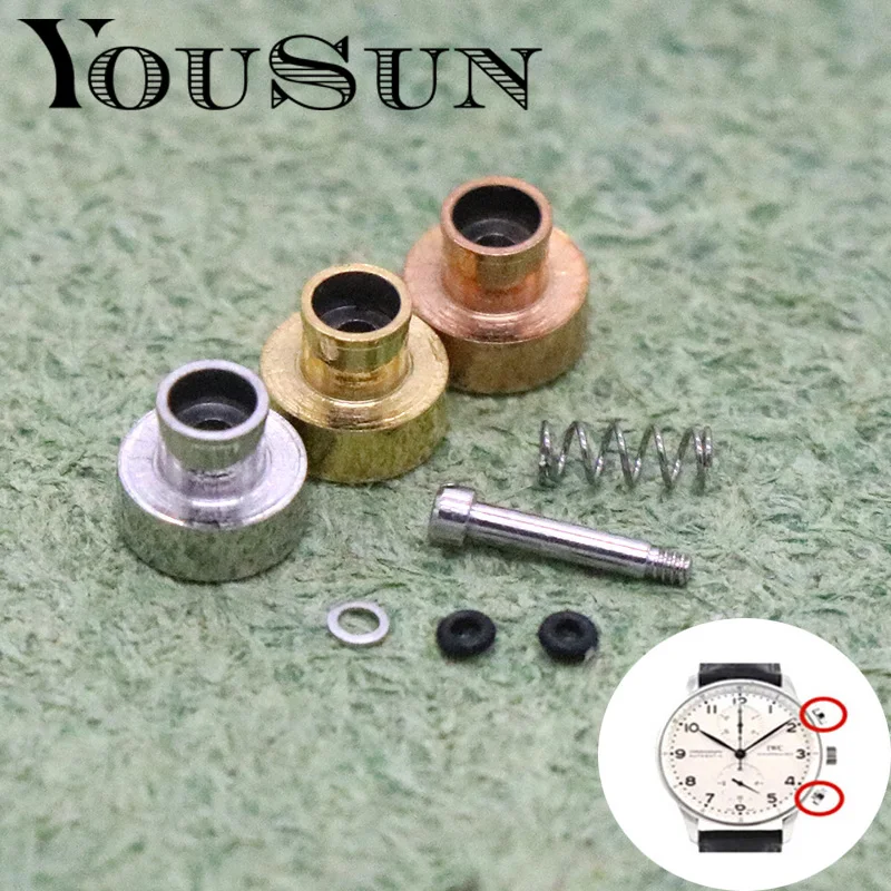 Testa Dell'Orologio Con Pulsante Cronografo Per Iwc Portugieser 3714, 3716 Orologio Meccanico